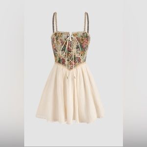Cider floral dress